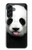 S4049 Cute Panda Stick Out Tongue Case For Samsung Galaxy A56