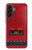 S4073 Vintage Red Cassette Player Graphic Case For Samsung Galaxy A56