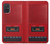 S4073 Vintage Red Cassette Player Graphic Case For Samsung Galaxy A71 5G