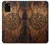 S4036 Viking Vegvisir Compass Wood Case For Samsung Galaxy A03S