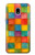 S4077 Water Color Painting Colorful Check Pattern Case For Samsung Galaxy J3 (2018), J3 Star, J3 V 3rd Gen, J3 Orbit, J3 Achieve, Express Prime 3, Amp Prime 3