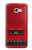 S4073 Vintage Red Cassette Player Graphic Case For Samsung Galaxy A5 (2017)
