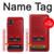 S4073 Vintage Red Cassette Player Graphic Case For Samsung Galaxy XCover7 Pro