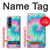 S4033 Pastel Color Tie Dye Case For Samsung Galaxy Z Fold 4