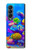 S4058 Colorful Aquarium Case For Samsung Galaxy Z Fold 4