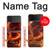 S4062 Fire Skull Case For Samsung Galaxy Z Flip 4