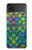 S4071 Colorful Mermaid Scale Case For Samsung Galaxy Z Flip 3 5G