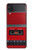 S4073 Vintage Red Cassette Player Graphic Case For Samsung Galaxy Z Flip 3 5G