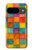 S4077 Water Color Painting Colorful Check Pattern Case For Google Pixel 9