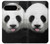 S4049 Cute Panda Stick Out Tongue Case For Google Pixel 9 Pro XL