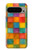 S4077 Water Color Painting Colorful Check Pattern Case For Google Pixel 9 Pro XL
