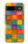 S4077 Water Color Painting Colorful Check Pattern Case For Google Pixel 8a