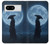 S4034 Samurai Moon Night Case For Google Pixel 8