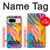 S4037 Colorful Zebra Pattern Case For Google Pixel 8
