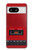 S4073 Vintage Red Cassette Player Graphic Case For Google Pixel 8