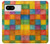 S4077 Water Color Painting Colorful Check Pattern Case For Google Pixel 8