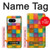 S4077 Water Color Painting Colorful Check Pattern Case For Google Pixel 8