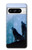 S4053 Two Wolves Couple Howling Forest Case For Google Pixel 8 pro