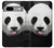 S4049 Cute Panda Stick Out Tongue Case For Google Pixel 7a
