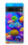 S4058 Colorful Aquarium Case For Google Pixel 7 Pro