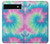 S4033 Pastel Color Tie Dye Case For Google Pixel 6a