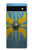 S4052 Blue Roman Shield Case For Google Pixel 6a