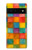 S4077 Water Color Painting Colorful Check Pattern Case For Google Pixel 6