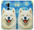 S4064 Smile Dog Van Gogh Starry Night Case For LG G7 ThinQ