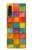 S4077 Water Color Painting Colorful Check Pattern Case For LG Velvet