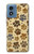 S4032 Wild Animal Paw Foot Print Case For Motorola Moto G Play 4G (2024)
