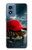 S4056 Madagascar Turtle Red Cap Case For Motorola Moto G Play 4G (2024)