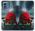 S4056 Madagascar Turtle Red Cap Case For Motorola Moto G Play 4G (2024)