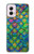 S4071 Colorful Mermaid Scale Case For Motorola Moto G Power 5G (2024)