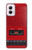 S4073 Vintage Red Cassette Player Graphic Case For Motorola Moto G Power 5G (2024)