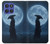 S4034 Samurai Moon Night Case For Motorola Moto G Stylus 5G (2025,2026), Edge 60 Stylus