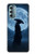 S4034 Samurai Moon Night Case For Motorola Moto G Stylus 5G (2022)