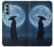 S4034 Samurai Moon Night Case For Motorola Moto G Stylus 5G (2022)
