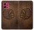 S4035 Native American Wood Carving Case For Motorola Moto G84