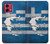 S4074 The Flag of Greece Case For Motorola Moto G84