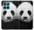 S4049 Cute Panda Stick Out Tongue Case For Motorola Edge 60 Fusion