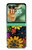 S4043 Colorful Flowers Cartoon Case For Motorola Razr 70+,60+, Razr+ (2026, 2025, 2024)