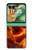 S4062 Fire Skull Case For Motorola Razr 70+,60+, Razr+ (2026, 2025, 2024)