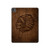 S4035 Native American Wood Carving Hard Case For iPad Pro 13 (2024,2025), Air 13 2026