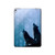 S4053 Two Wolves Couple Howling Forest Hard Case For iPad 9.7 (2017,2018), iPad 6, iPad 5