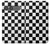 S1611 Black and White Check Chess Board Case For Sony Xperia 10 VII