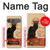 S2739 Chat Noir Black Cat Vintage Case For Sony Xperia 10 VII