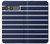 S2767 Navy White Striped Case For Sony Xperia 10 VII