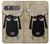 S2826 Cute Cartoon Unsleep Black Sheep Case For Sony Xperia 10 VII
