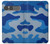 S2958 Army Blue Camo Camouflage Case For Sony Xperia 10 VII