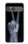 S3101 X-ray Peace Sign Fingers Case For Sony Xperia 10 VII, 10 VIII